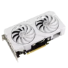 ASUS Dual GeForce RTX 4060 Ti EVO White OC Edition 8GB GDDR6 Graphics Card - DUAL-RTX4060TI-O8G-EVO-WHITE