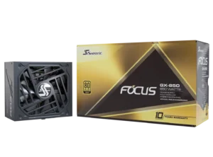 Seasonic Focus V3 GX-850 850W 80+ Gold ATX 3.0 & PCIe 5.0 Ready Full-Modular Power Supply 10 Year Warranty - SSR-850FX3