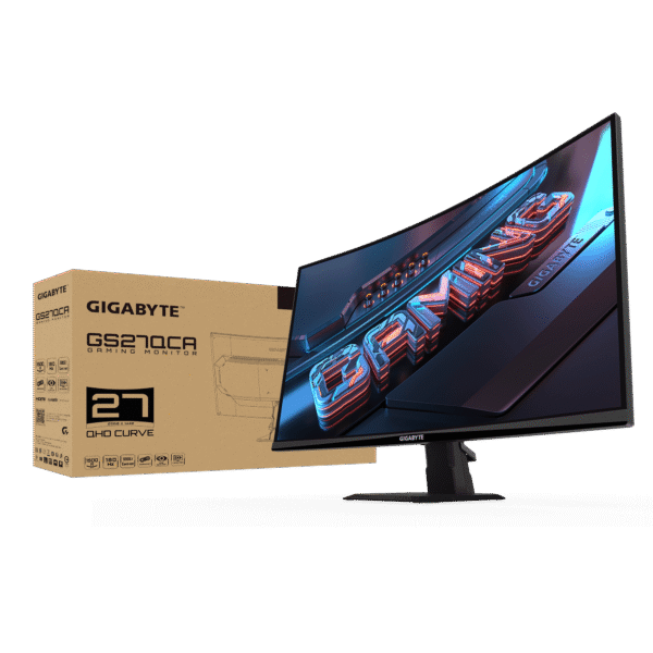 Gigabyte GS27QC 1440p VA 1ms Curved Gaming Monitor - GP-GS27QC-AP