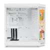 HYTE Y70 Touch Infinite Dual Chamber Panoramic TG Mid-Tower ATX Computer Gaming Case - Snow White