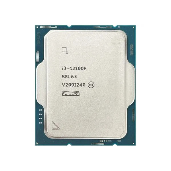 Intel 12th Gen Core i3 i3-12100F Tray Type Desktop Processor with