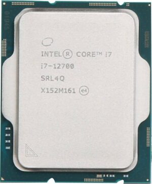 Intel 12th Gen Core i7 i7-12700 25M Cache, up to 4.90 GHz Tray Type Desktop Processor with Cooler