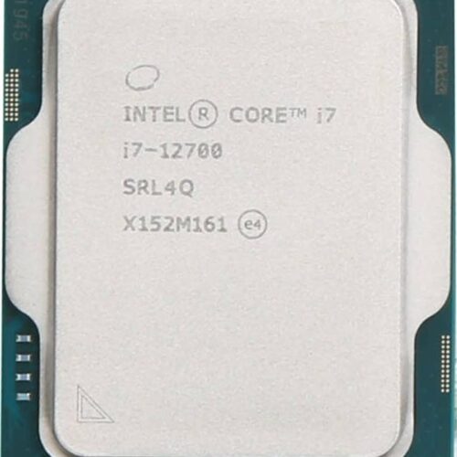 Intel 12th Gen Core i7 i7-12700 25M Cache, up to 4.90 GHz Tray Type Desktop Processor with Cooler