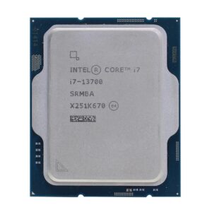 Intel 13th Gen Core i5 i7-13700 30M Cache, up to 5.20 GHz 16-core 24-threads Tray Type Desktop Processor with Cooler