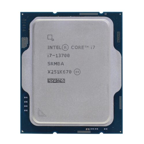Intel 13th Gen Core i5 i7-13700 30M Cache, up to 5.20 GHz 16-core 24-threads Tray Type Desktop Processor with Cooler