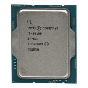 Intel 14th Gen Core i3 i3-14100 12M Cache, up to 4.70 GHz 4-core 8-threads Tray Type Desktop Processor with Cooler