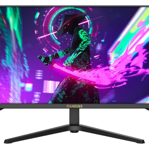 GAMDIAS ATLAS QHD27F II 27-Inch Gaming Monitor - Fast IPS, QHD 2560 × 1440, 240Hz, 0.5ms MPRT, HDR10 - GAMDIAS ATLAS QHD27F II
