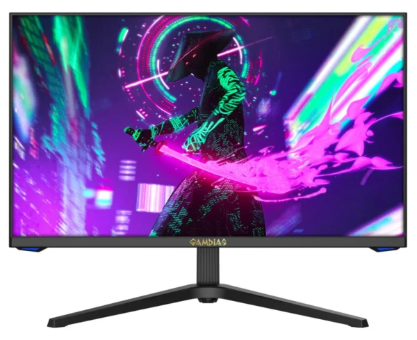 GAMDIAS ATLAS QHD27F II 27-Inch Gaming Monitor - Fast IPS, QHD 2560 × 1440, 240Hz, 0.5ms MPRT, HDR10 - GAMDIAS ATLAS QHD27F II