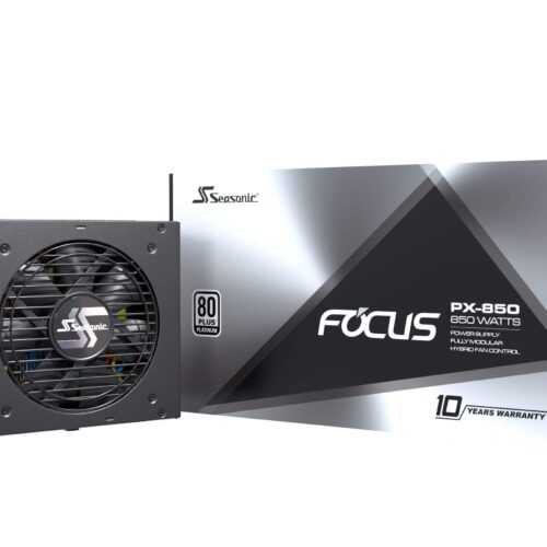 Seasonic FOCUS PX 850W 80+ Platinum Full Modular ATX12V Power Supply 10 Year Warranty - SSR-850PX