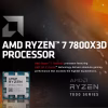 AMD Ryzen 7 7800X3D 8-Core, 16-Thread (Tray Type) Desktop Processor - 100-000000910