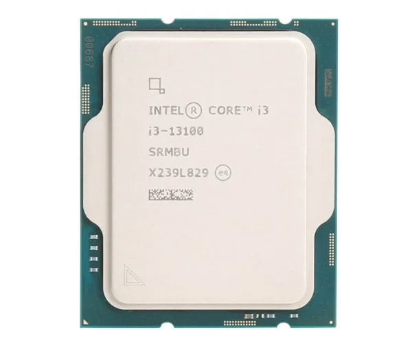 CPU Intel Core i3-13100 CPU Intel 13th Gen Core i3 i3-13100 12M Cache, up to 4.50 GHz 4-core 8-