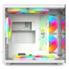 PowerLogic Blakiston TG Micro-ATX PC Case - White