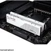 G.Skill Ripjaws S5 DDR5 RAM 6000 MT/s CL30 1.40V Intel XMP 64GB (2x32GB) White Desktop Memory - F5-6000J3040G32GX2-RS5W
