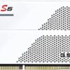 G.Skill Ripjaws S5 DDR5 RAM 6000 MT/s CL32 1.35V Intel XMP 32GB (2x16GB) White Desktop Memory - F5-6000J3238F16GX2-RS5W