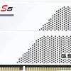 G.Skill Ripjaws S5 DDR5 RAM 6000 MT/s CL30 1.40V Intel XMP 64GB (2x32GB) White Desktop Memory - F5-6000J3040G32GX2-RS5W