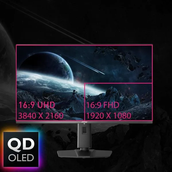 MSI MPG 321URX 32" 4K 240Hz QD-OLED UHD 3840 x 2160 Gaming Monitor
