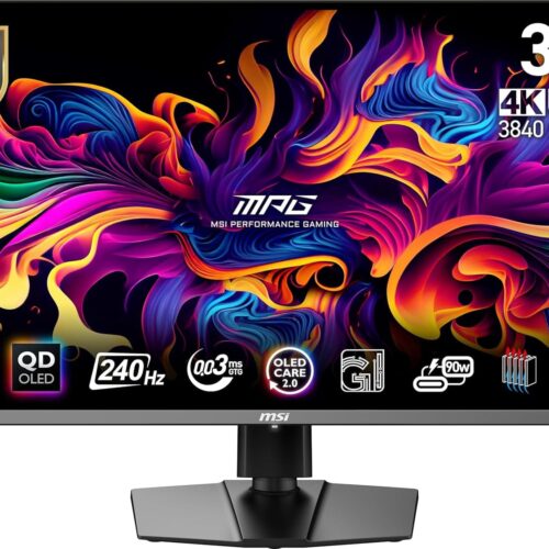 MSI MPG 321URX 32" 4K 240Hz QD-OLED UHD 3840 x 2160 Gaming Monitor