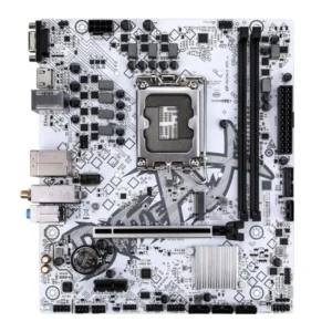 COLORFUL BATTLE-AX H610M-E WIFI WHITE Colorful Battle-AX H610M-E V20 Wi-Fi 5 Bluetooth 4.2 DDR4 White Intel 12th/13th/14th Gen LGA1700 Socket Motherboard