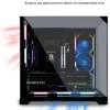 Lian Li O11 Vision Compact Black Steel Tempered Glass E-ATX Mid Tower Computer Case - G99.O11VPX.00