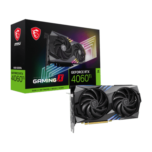 MSI Nvidia GeForce RTX 4060 Ti Gaming X 8G 8GB 128-Bit GDDR6 Graphics Card