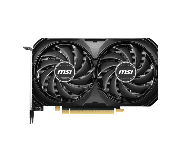 MSI Nvidia Geforce RTX 4060 Ti Ventus 2X Black 8G OC 128-bit 8GB GDDR6 Graphics Card
