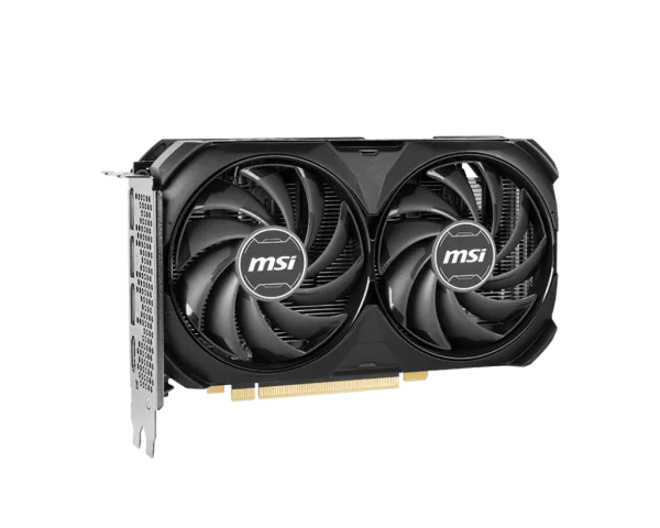 MSI Nvidia Geforce RTX 4060 Ti Ventus 2X Black 8G OC 128-bit 8GB GDDR6 Graphics Card