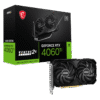 MSI Nvidia Geforce RTX 4060 Ti Ventus 2X Black 16G OC 128-bit 16GB GDDR6 Graphics Card
