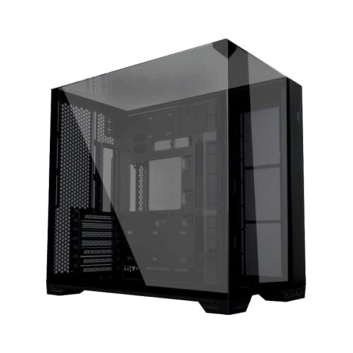 Lian Li O11 Vision Compact Black Steel Tempered Glass E-ATX Mid Tower Computer Case - G99.O11VPX.00