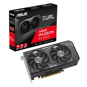 ASUS Dual AMD Radeon RX 6600 8GB V3 128-BIT GDDR6 Gaming Graphics Card