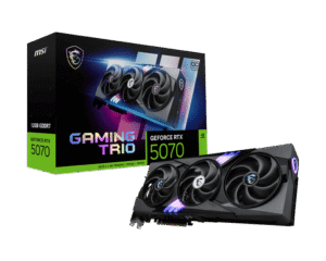 MSI GeForce RTX 5070 12G GAMING TRIO OC GDDR7 192-bit PCIe 5.0 Graphics Card