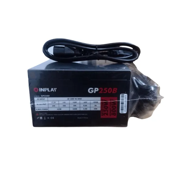 Inplay GP250B 250W True Rating ATX Power Supply
