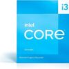 Intel Core i3-13100F Desktop Processor, 12MB Cache, Up to 4.50 GHz - INTEL-BX8071513100F-99C6TZ