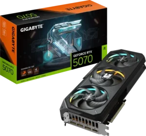 Gigabyte GeForce RTX 5070 Gaming OC 12G GDDR7 Graphics Card, 192-bit, PCI-E 5.0 - GV-N5070GAMING-OC-12GD