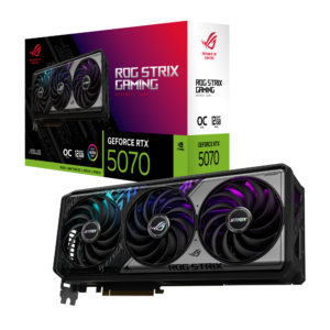 ASUS ROG Strix Nvidia GeForce RTX 5070 OC Edition 12GB GDDR7 Graphics Card - ROG-STRIX-RTX5070-O12G-GAMING
