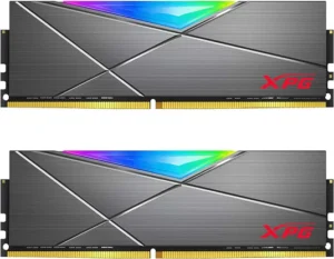 ADATA XPG SPECTRIX D50 32GB (2x16GB) DDR4 3600MT/s RGB U-DIMM Grey Memory Kit with Tungsten Grey Heatsink - AD-AX4U360016G18I-DT50-BOX