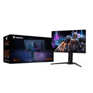 Gigabyte AORUS FO27Q3 27" QD-OLED Gaming Monitor - QHD 2560x1440, 360Hz, 0.03ms GTG, AMD FreeSync Premium Pro, Type-C KVM - GP-AORUS-FO27Q3-AP