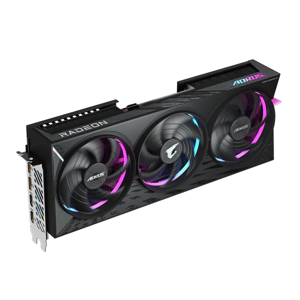 Gigabyte AORUS Radeon RX 9070 XT ELITE 16G 16GB GDDR6 RDNA 4 Graphics Card - GV-R9070XTAORUS-E-16GD