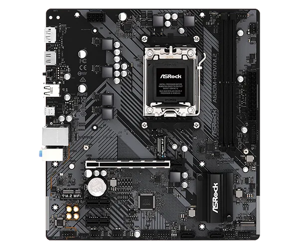 ASRock A620M-HDV/M.2 Micro ATX Motherboard w/ AM5 Socket, DDR5 Memory Support