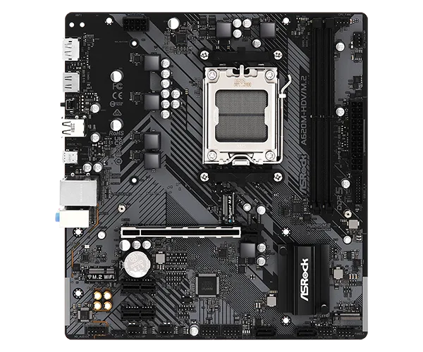 ASRock A620M-HDV/M.2 Micro ATX Motherboard w/ AM5 Socket, DDR5 Memory Support