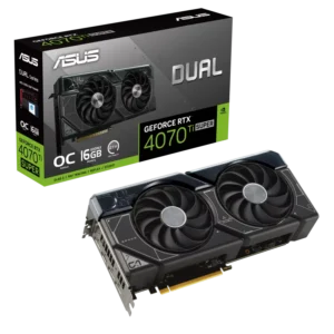 ASUS DUAL GeForce RTX 4070 Ti SUPER OC Edition 16GB GDDR6X Graphics Card - DUAL-RTX4070TIS-O16G