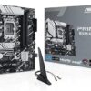ASUS PRIME B760M-A WIFI Motherboard, Intel B760 Chipset, LGA 1700 Socket, Micro-ATX Form Factor - PRIME B760M-A WIFI
