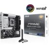 ASUS PRIME B860M-A WIFI-CSM Motherboard, Intel Core Ultra Series Support, DDR5, Wi-Fi 6E, PCIe 5.0, Durable Design