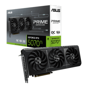 ASUS PRIME GeForce RTX 5070 Ti 16GB GDDR7 OC Edition Graphics Card - PRIME-RTX5070TI-O16G