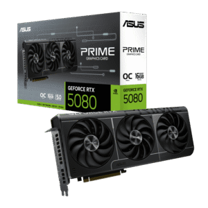 ASUS PRIME GeForce RTX 5080 16GB GDDR7 OC Edition Graphics Card - PRIME-RTX5080-O16G