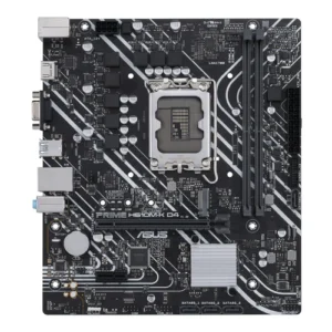 ASUS PRIME H610M-K D4 Motherboard ASUS PRIME H610M-K D4 Motherboard, Intel H610 Chipset, LGA 1700 Socket, Micro-ATX Form Factor