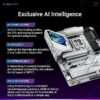 ASUS ROG STRIX Z890-A GAMING WIFI Z890 LGA 1851 ATX motherboard, Intel Core Ultra Series 2 Ready, Advanced AI PC-ready, 16+2+1+2 stages, DDR5, WiFi 7, 2.5G, 5x M.2, Thunderbolt 4, USB Type-C, AI OC
