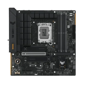 ASUS TUF GAMING B760M-PLUS WIFI II Motherboard ASUS TUF GAMING B760M-PLUS WIFI II Motherboard, Intel B760 Chipset, LGA 1700 Socket, DDR5 Support