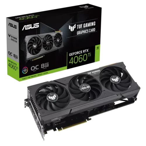 ASUS TUF Gaming GeForce RTX 4060 Ti OC Edition 8GB GDDR6 Graphics Card - TUF-RTX4060TI-O8G-GAMING