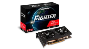 PowerColor Fighter AMD Radeon RX 6600 Graphics Card with 8GB GDDR6 Memory