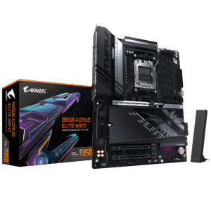 GIGABYTE B850 AORUS ELITE WIFI7 ATX Motherboard, AMD B850 Chipset, DDR5, Wi-Fi 7, PCIe 5.0 - GA-B850-A-ELITE-WF7